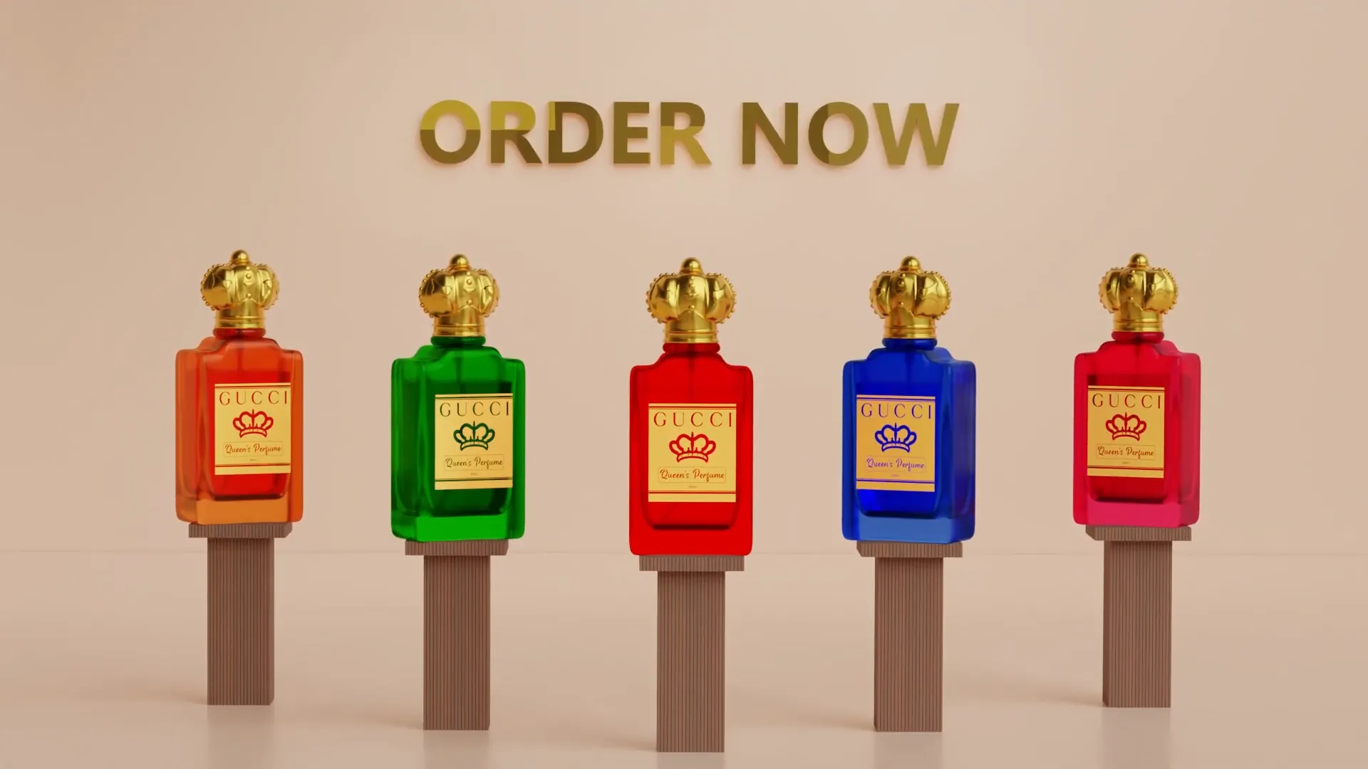 Gucci Perfume 3D Product Animation Video